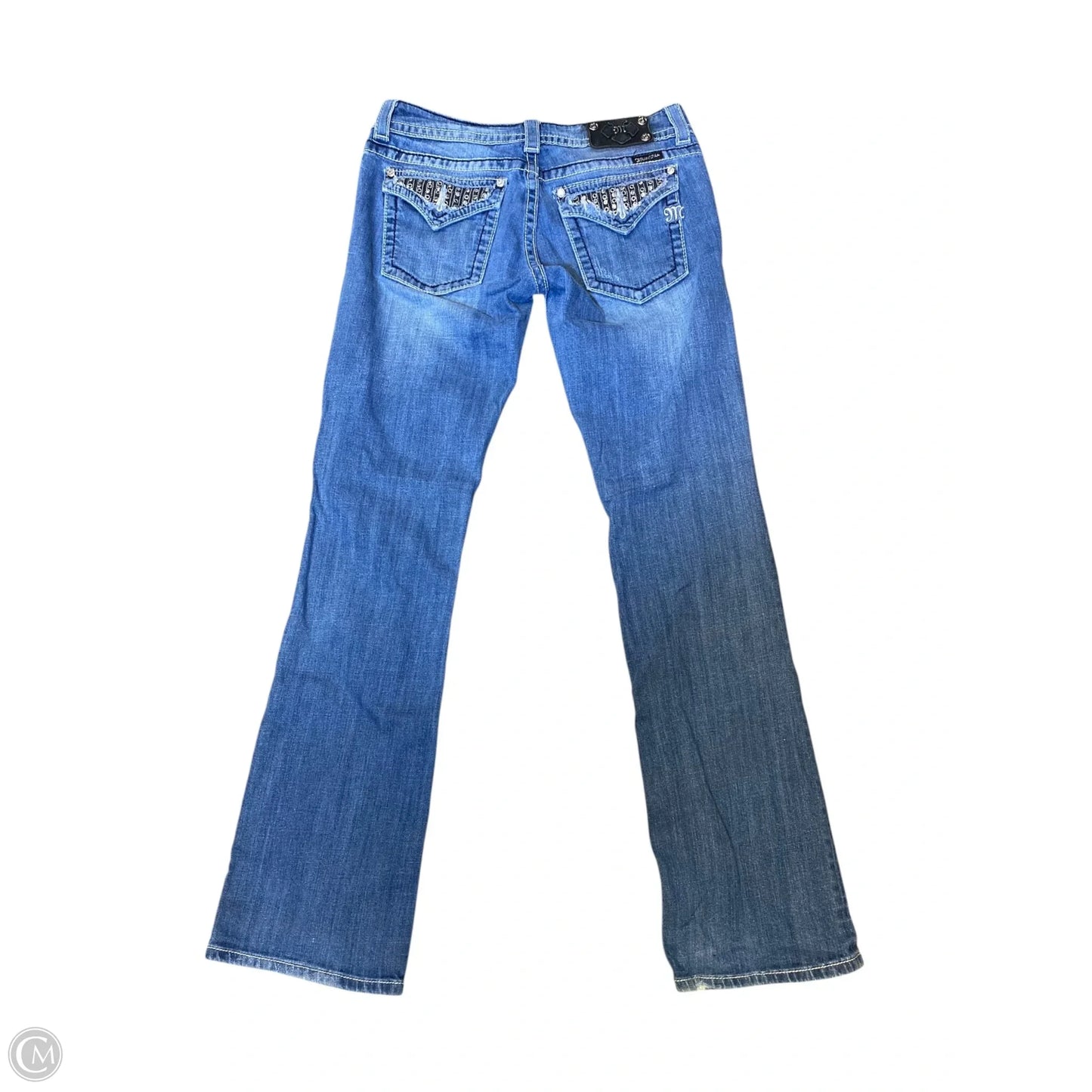 Jeans Boot Cut By Miss Me In Blue Denim, Size: 30