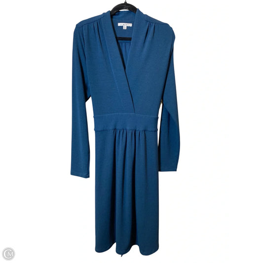 Dress Casual Midi By Cabi In Blue, Size: Xl