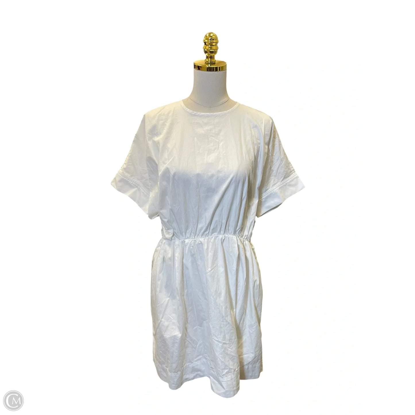 Dress Casual Midi By Banana Republic In White, Size: S