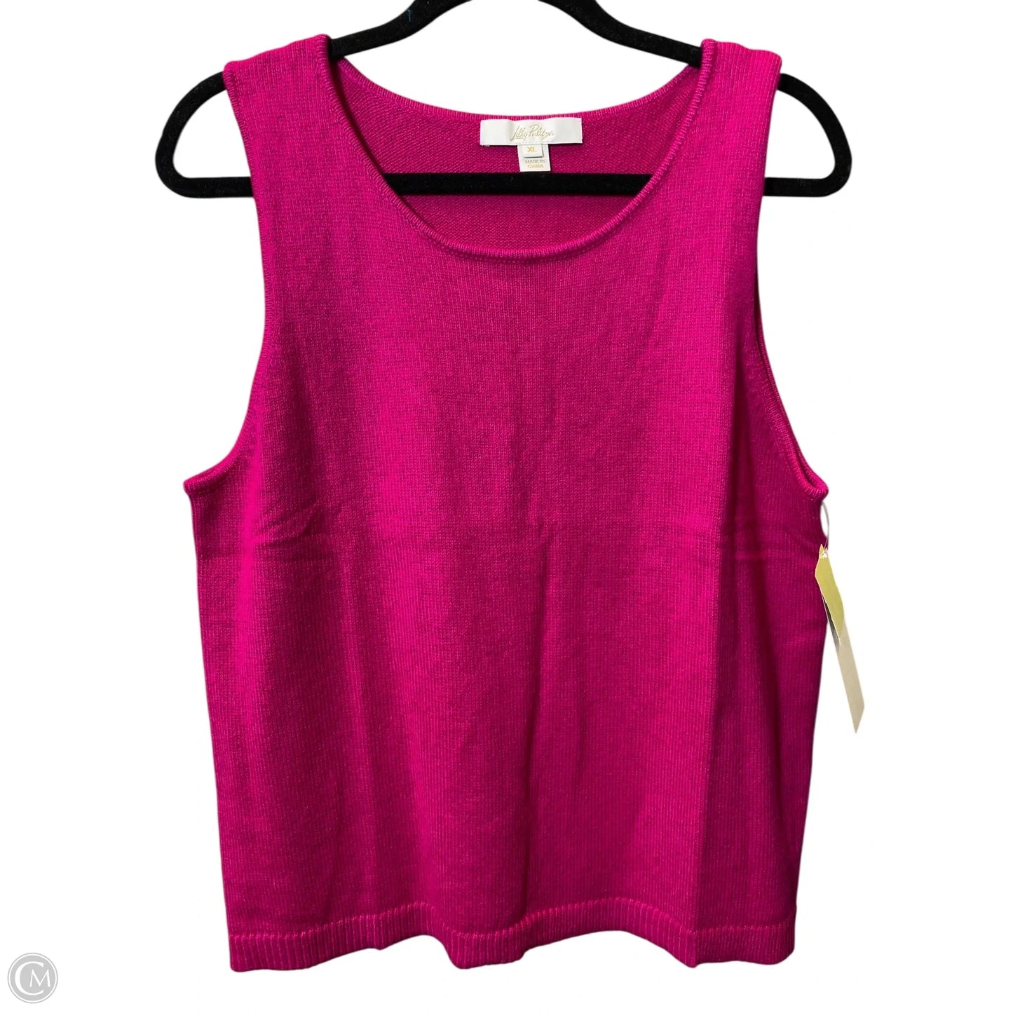 Vest Designer By Lilly Pulitzer In Pink, Size: Xl