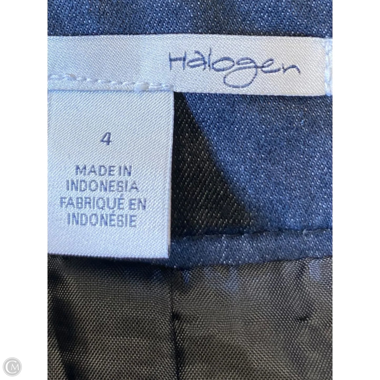 Skirt Maxi By Halogen In Navy, Size: 4