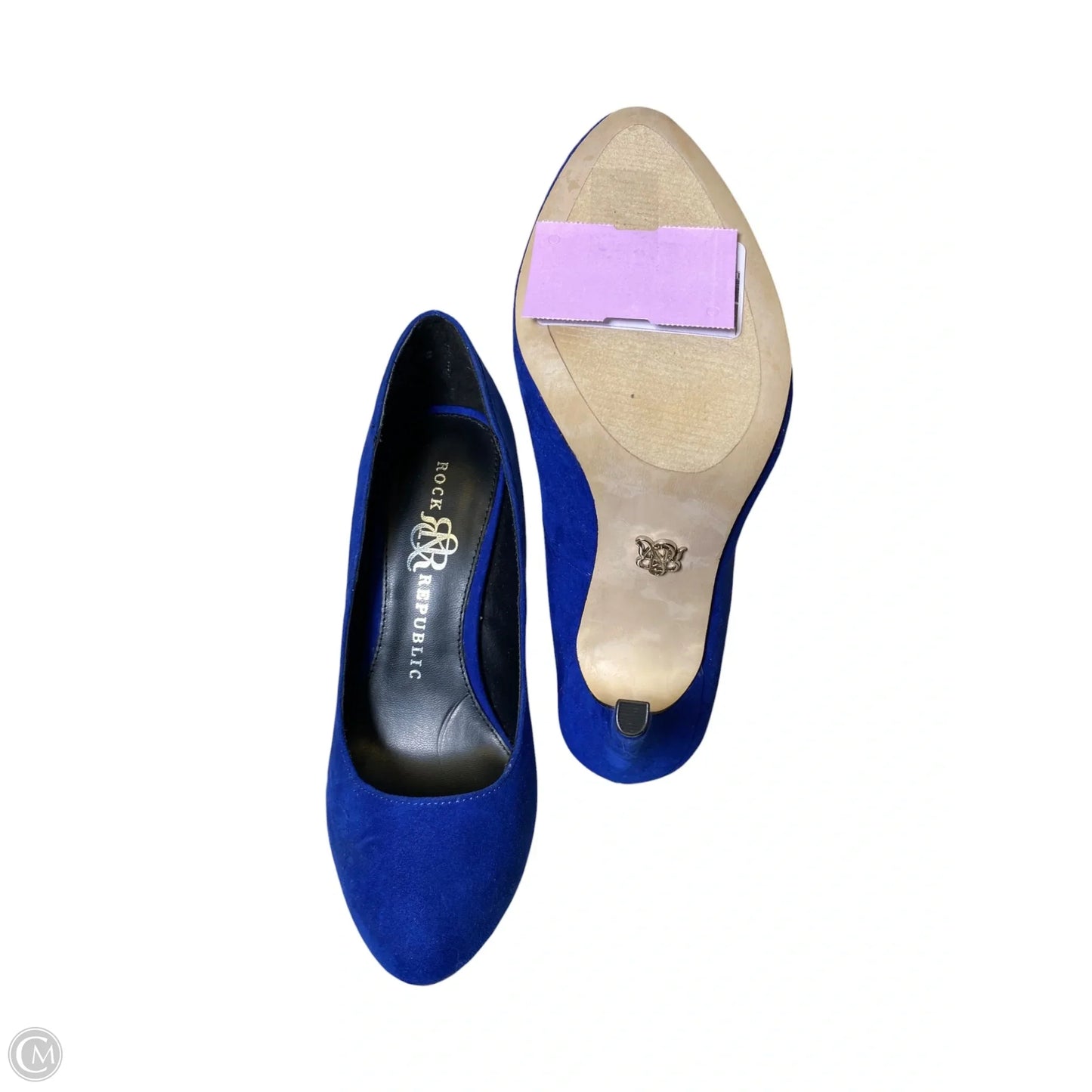 Shoes Heels Stiletto By Rock And Republic In Blue, Size: 6.5