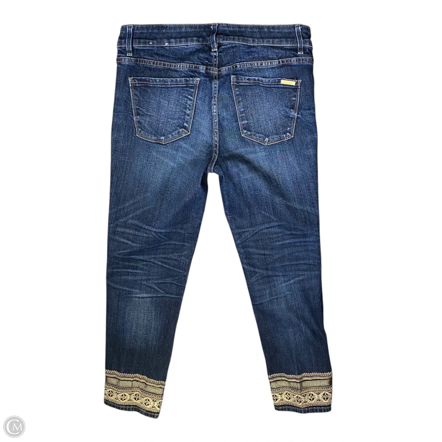 Jeans Cropped By White House Black Market In Blue Denim, Size: 6