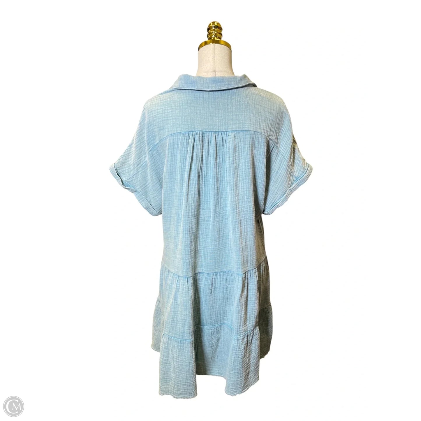 Dress Casual Midi By Umgee In Blue, Size: M
