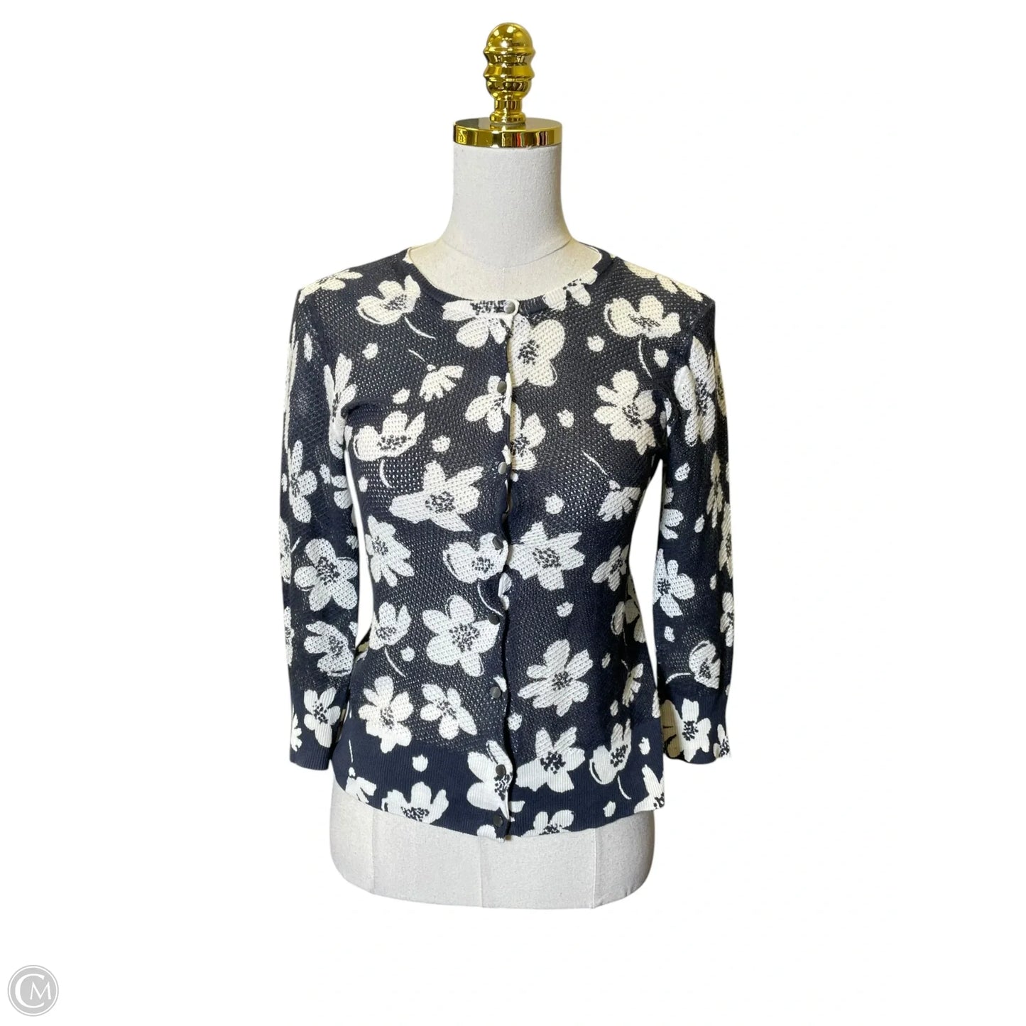 Top Long Sleeve By Ann Taylor In Floral Print, Size: Xs