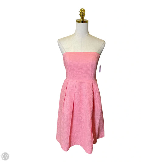 Dress Casual Midi By J. Crew In Pink, Size: 4