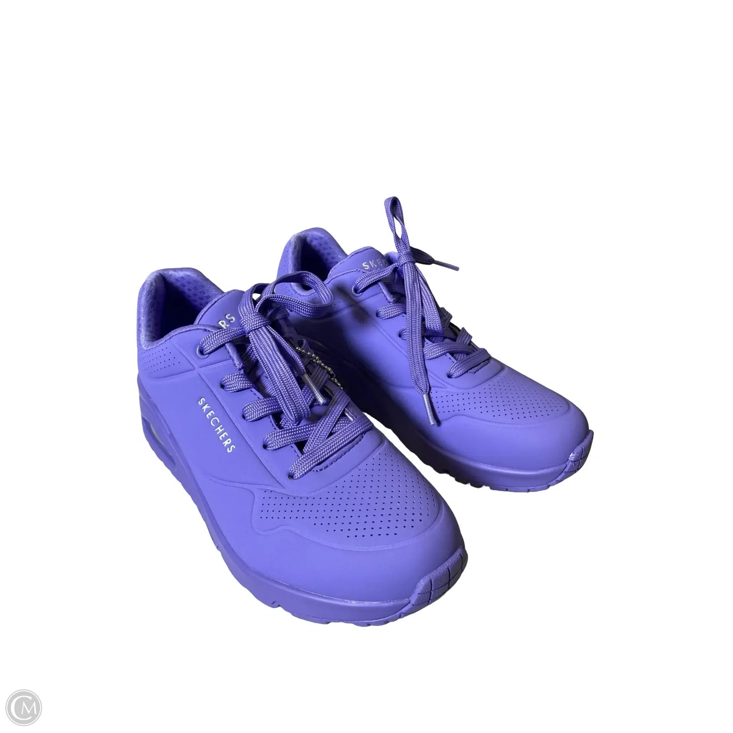Shoes Sneakers By Skechers In Purple, Size: 9