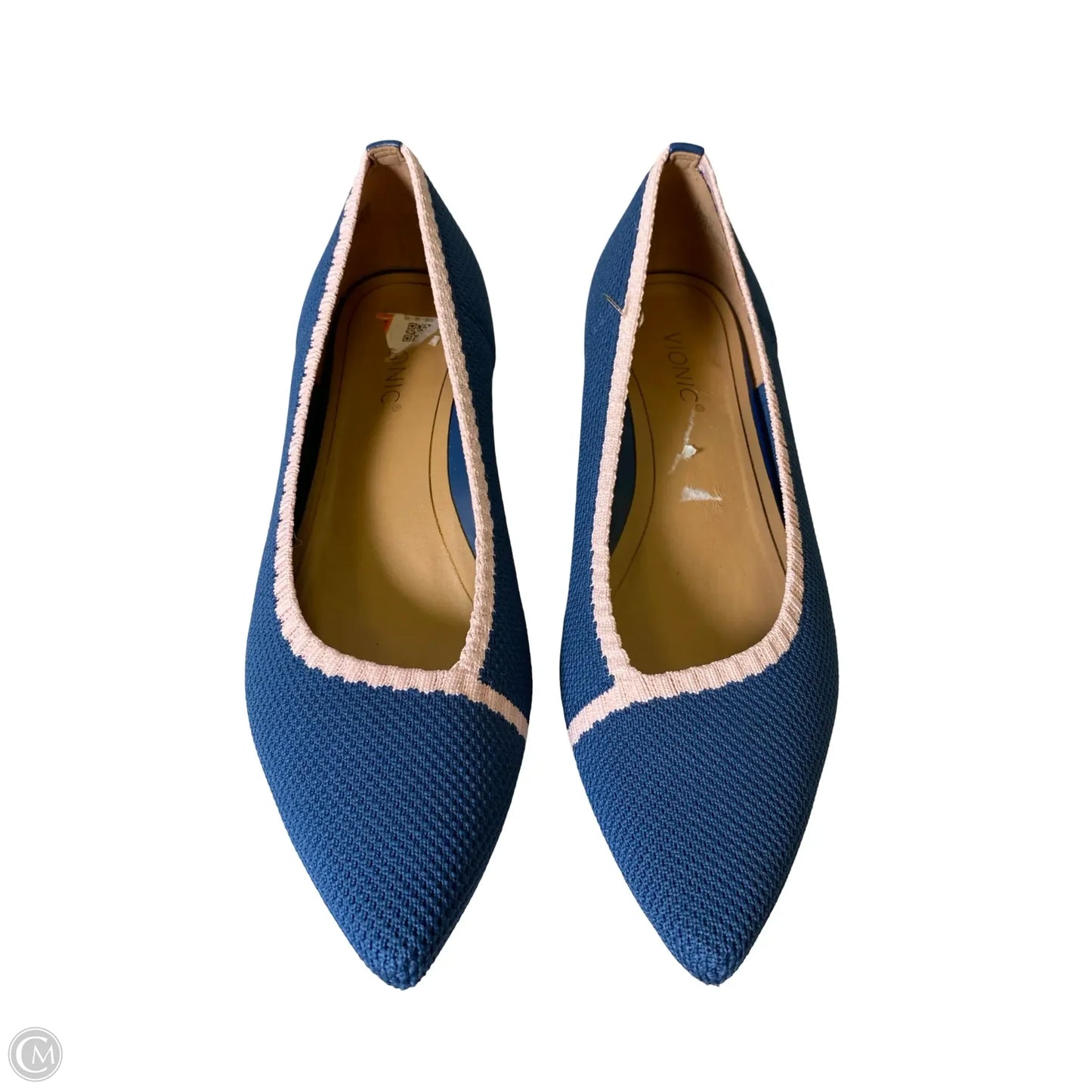 Shoes Flats By Vionic In Blue, Size: 7.5