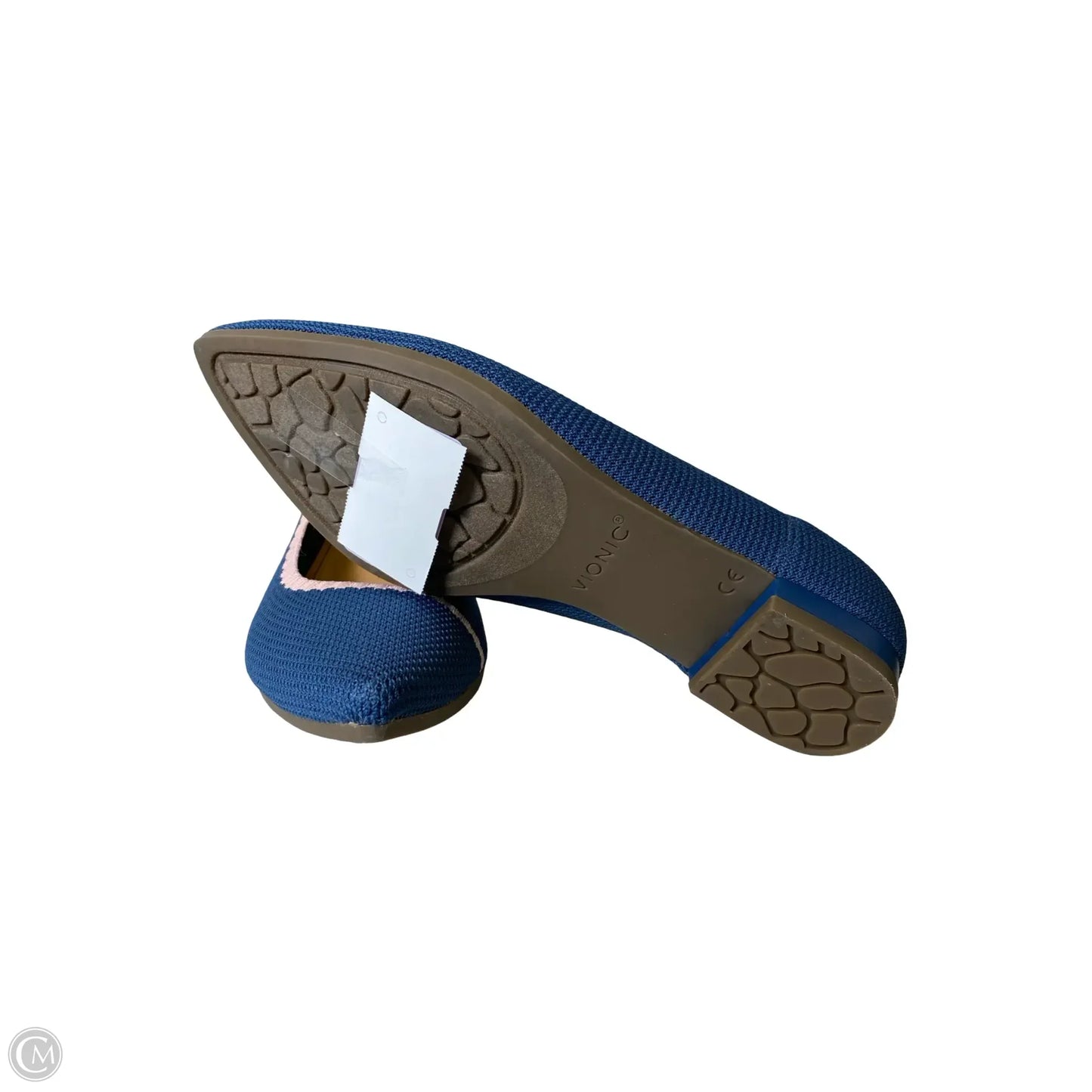 Shoes Flats By Vionic In Blue, Size: 7.5