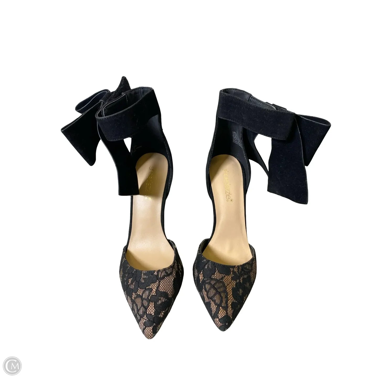 Shoes Heels Stiletto By Shoedazzle In Black & Tan, Size: 7
