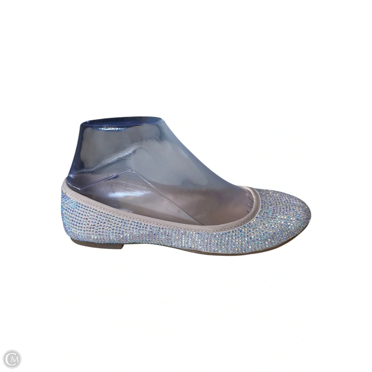 Shoes Flats By Gianni Bini In Silver, Size: 6