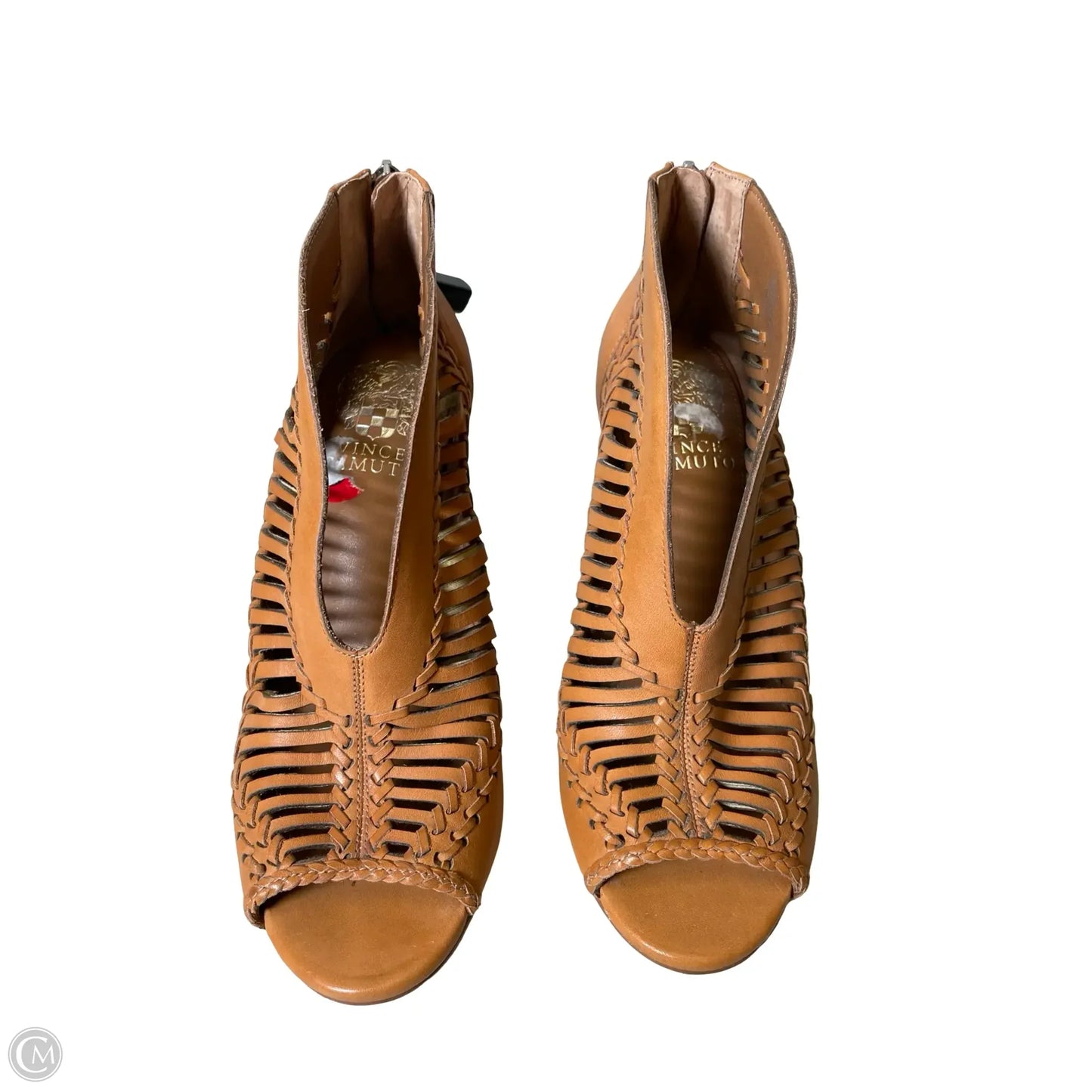 Shoes Heels Stiletto By Vince Camuto In Brown, Size: 6