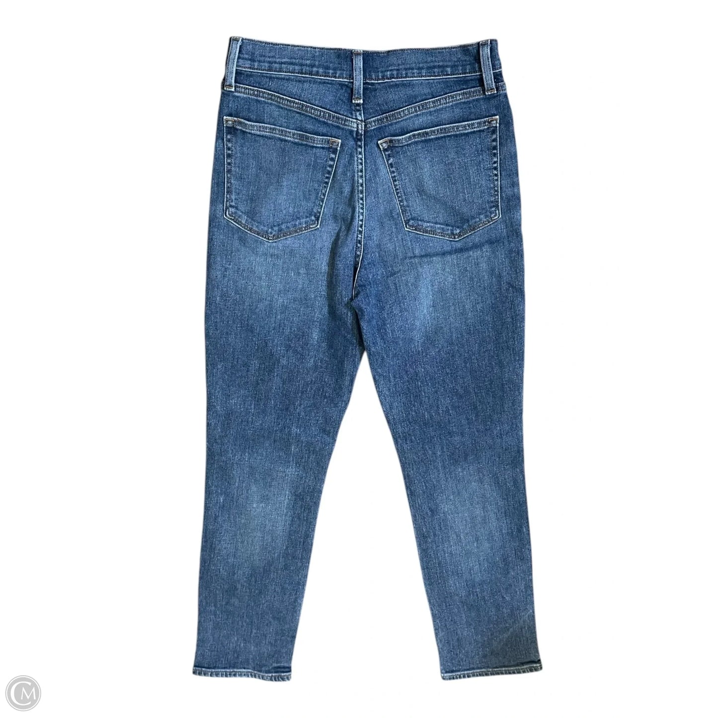 Jeans Straight By J. Crew In Blue Denim, Size: 4