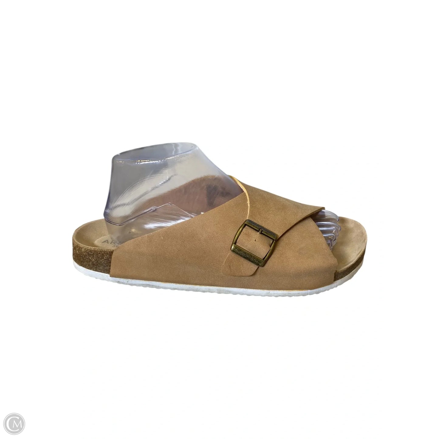 Sandals Flats By Arizona In Beige, Size: 9.5