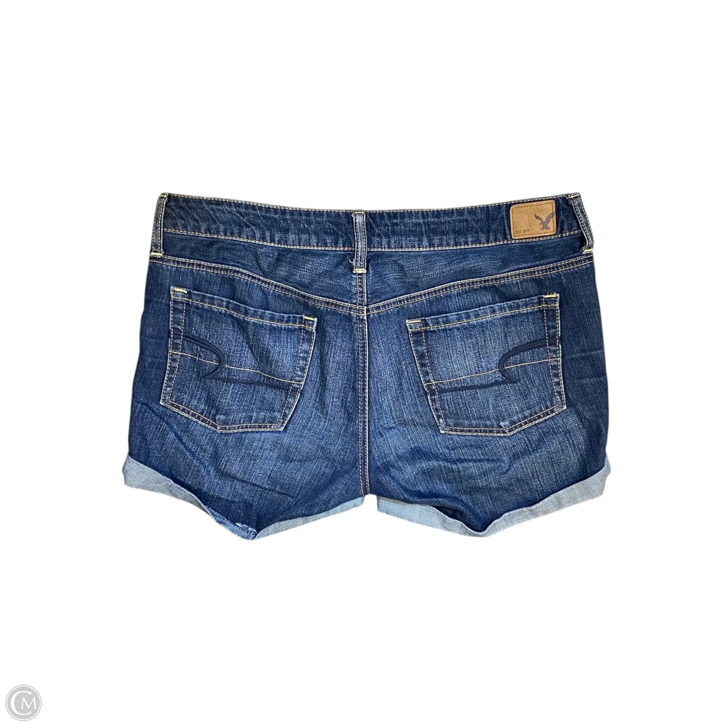 Shorts By American Eagle In Blue Denim, Size: 4