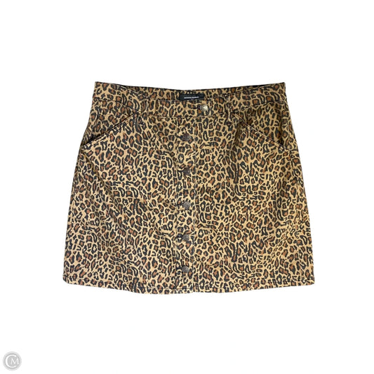 Skirt Midi By Banana Republic In Animal Print, Size: 14