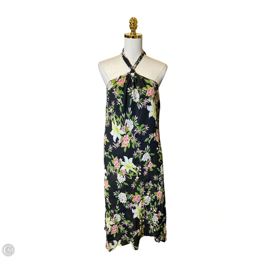 Dress Casual Midi By Clothes Mentor In Floral Print, Size: 16