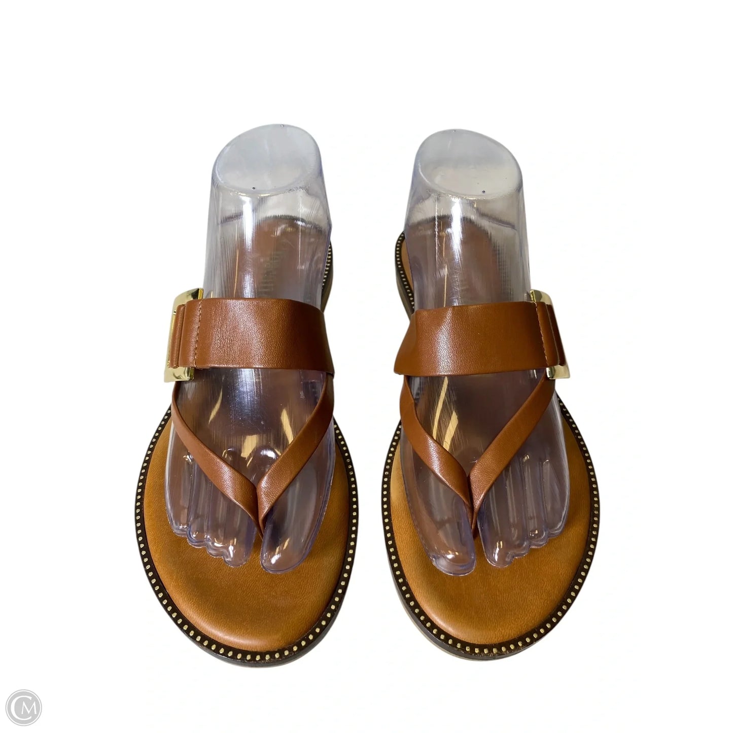 Sandals Flats By Toscanella In Brown, Size: 9.5