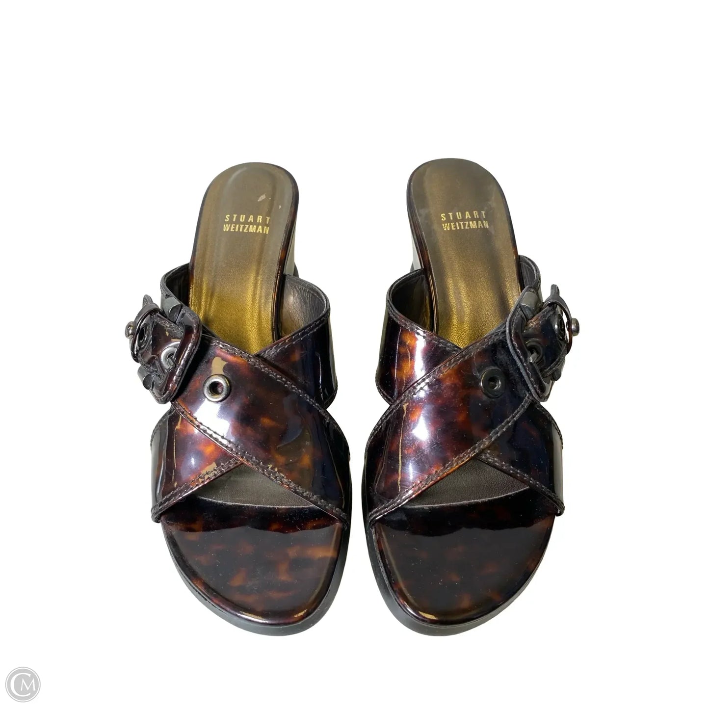 Shoes Designer By Stuart Weitzman In Ombre Print, Size: 8.5