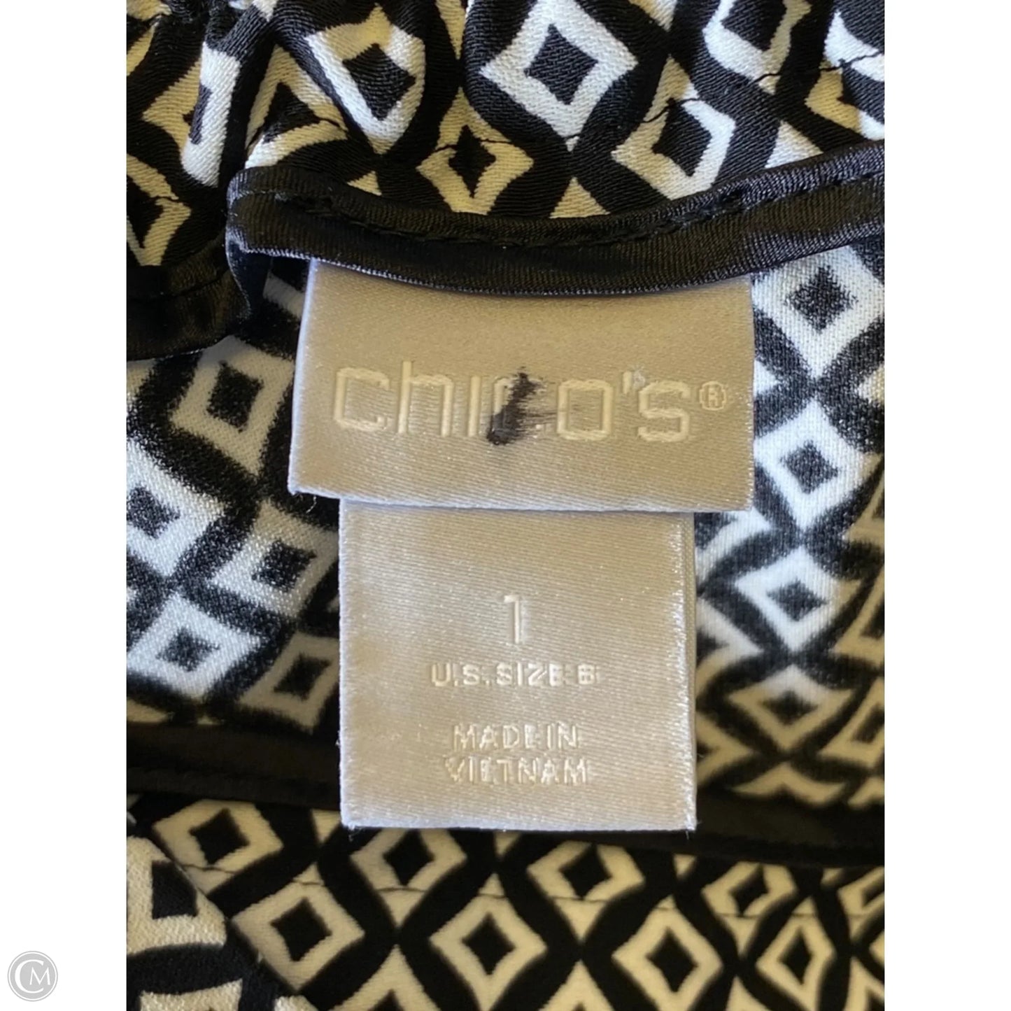 Pants Other By Chicos In Black & White, Size: 8