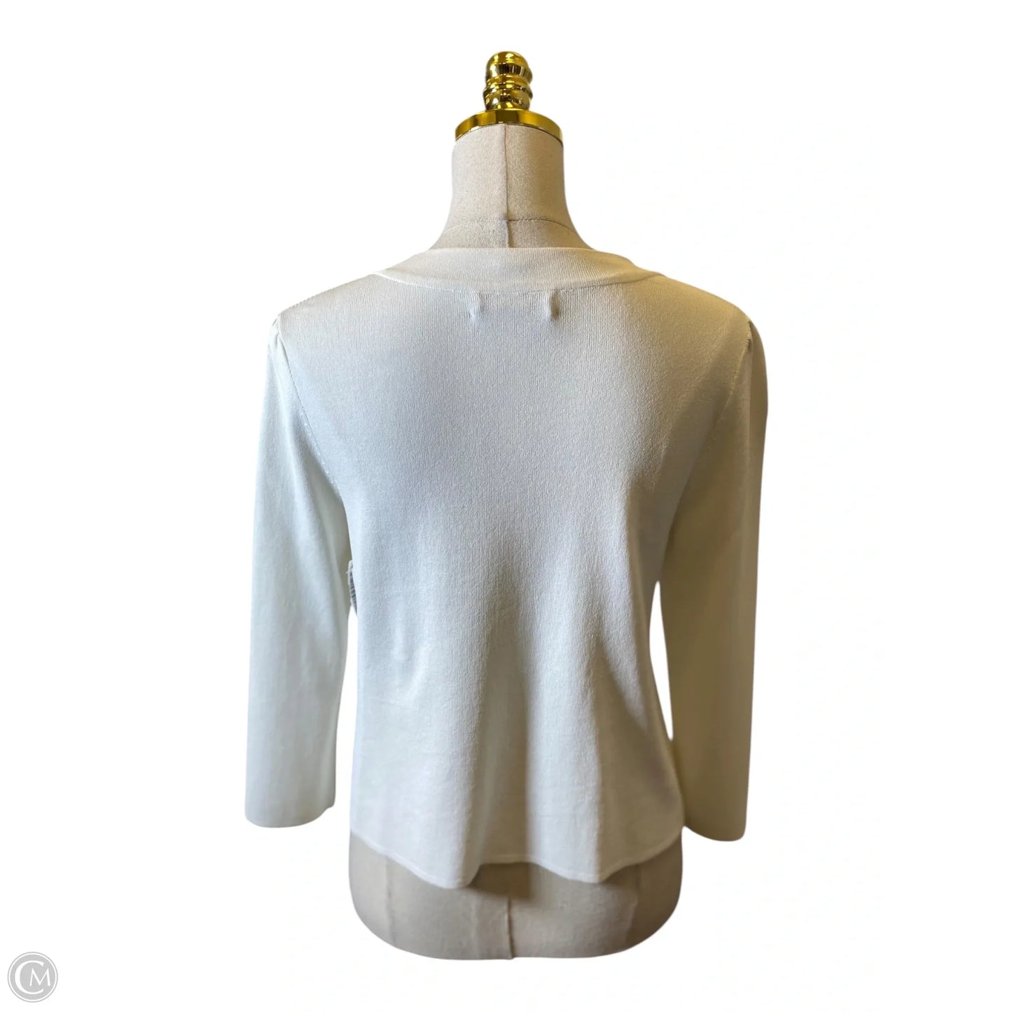 Cardigan By Cable And Gauge In White, Size: M
