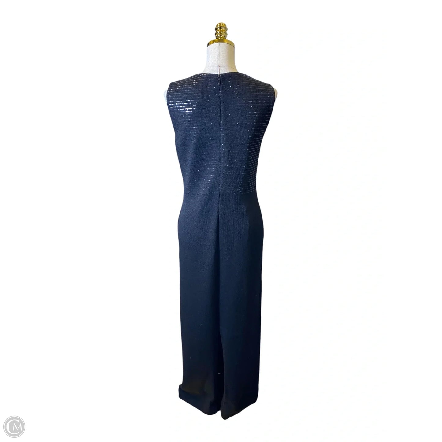 Dress Party Long By St. John In Black, Size: S