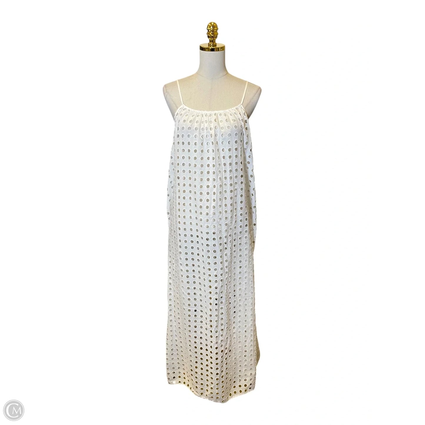 Dress Casual Maxi By Loft In White, Size: M