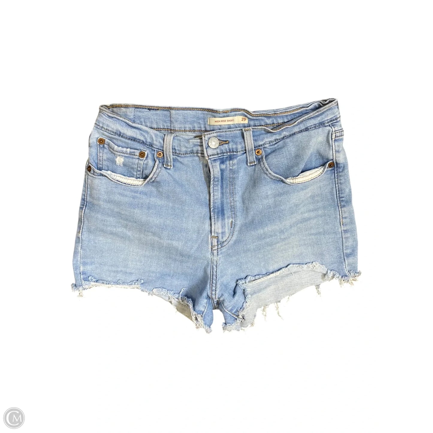 Shorts By Levis In Blue Denim, Size: 8