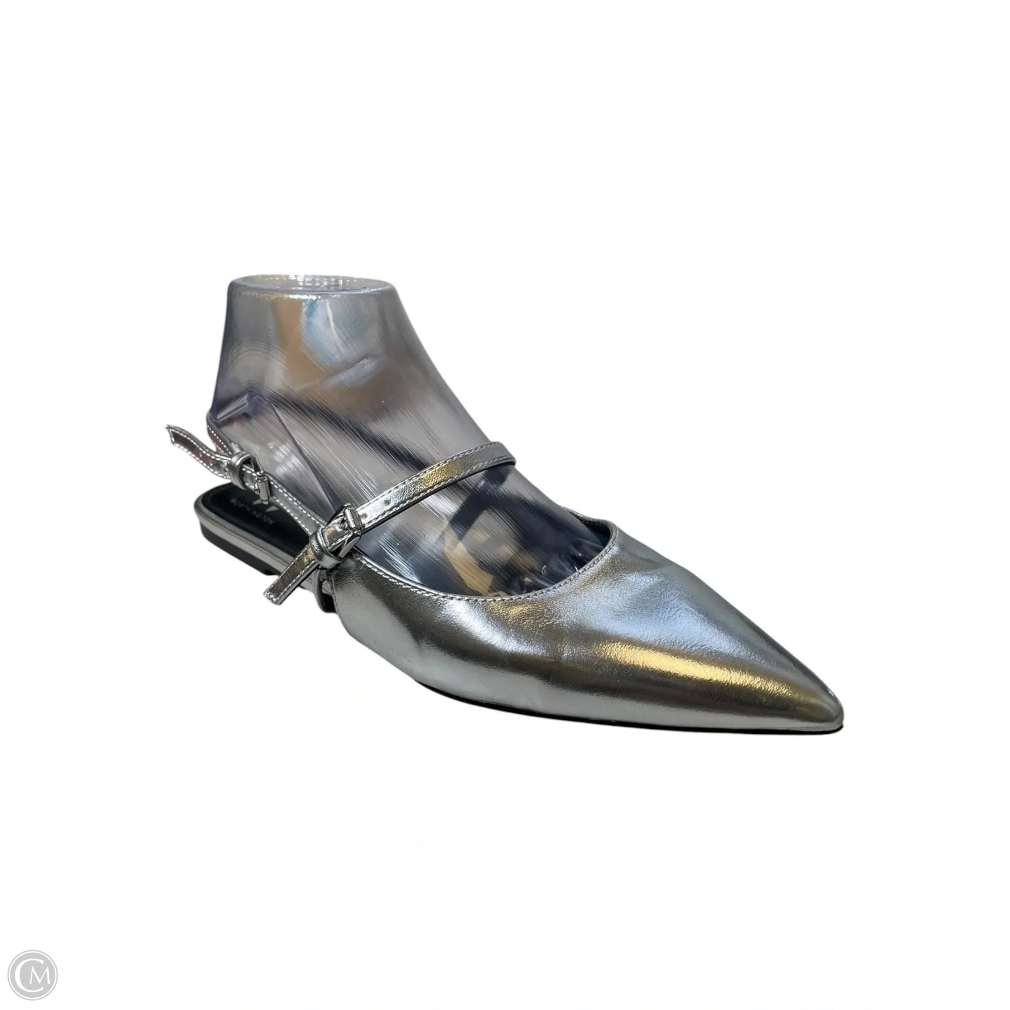 Shoes Flats By Worthington In Silver, Size: 7.5