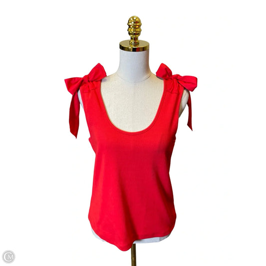 Top Sleeveless By French Connection In Red, Size: Xl