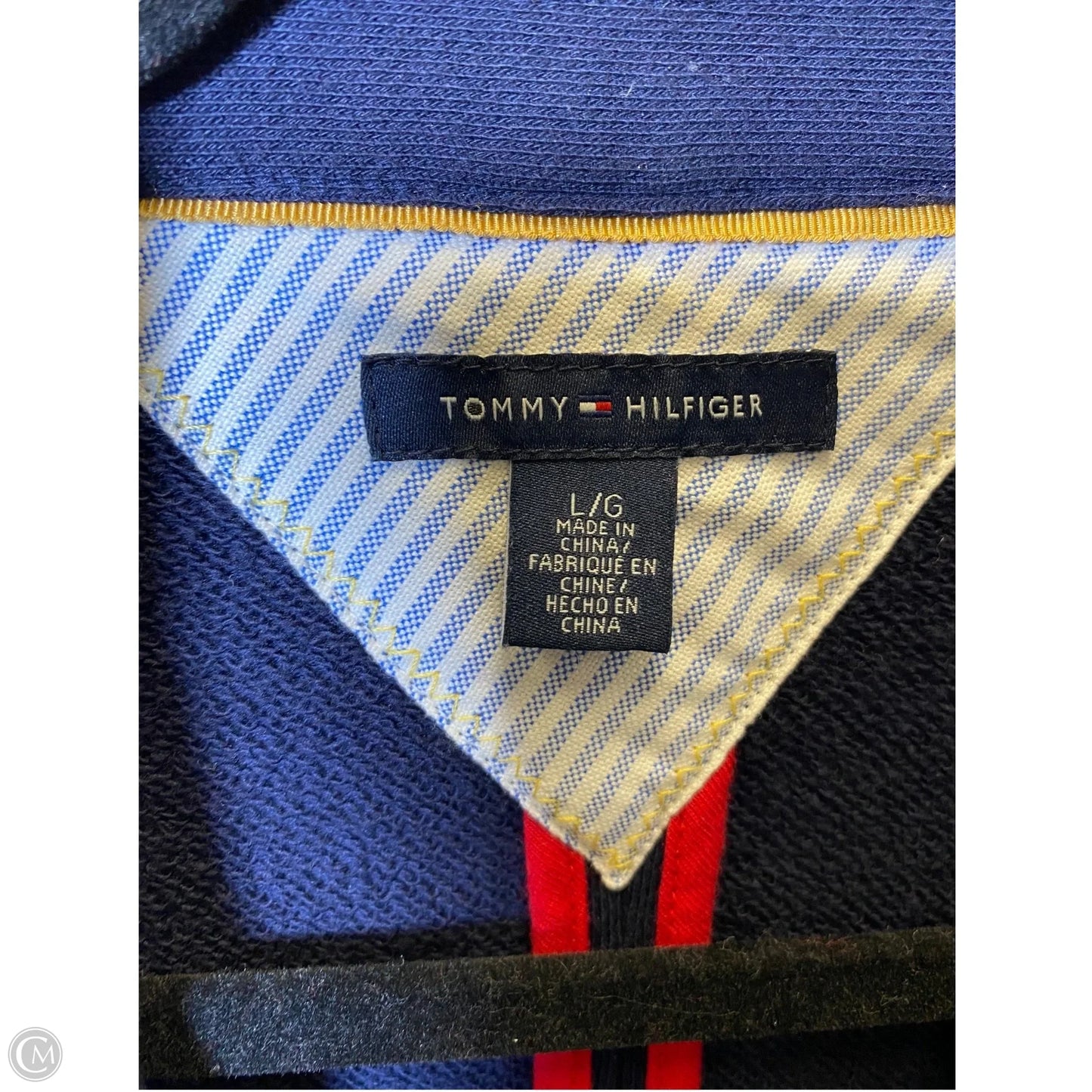 Blazer By Tommy Hilfiger In Navy, Size: L