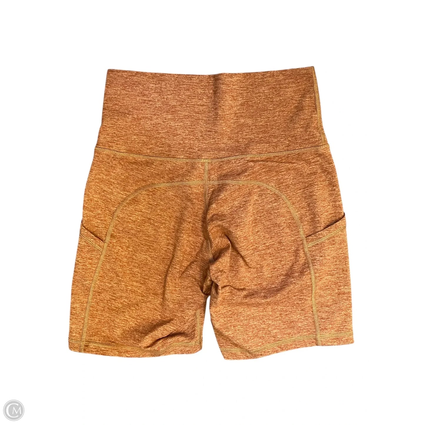 Athletic Shorts By Offline In Orange, Size: M