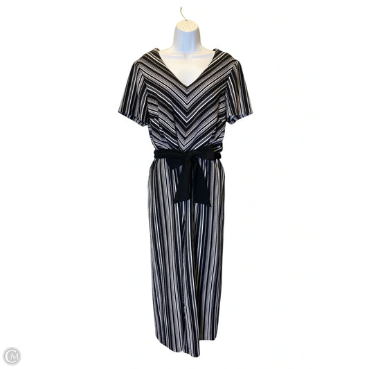 Jumpsuit By Roz And Ali In Black & White, Size: 16