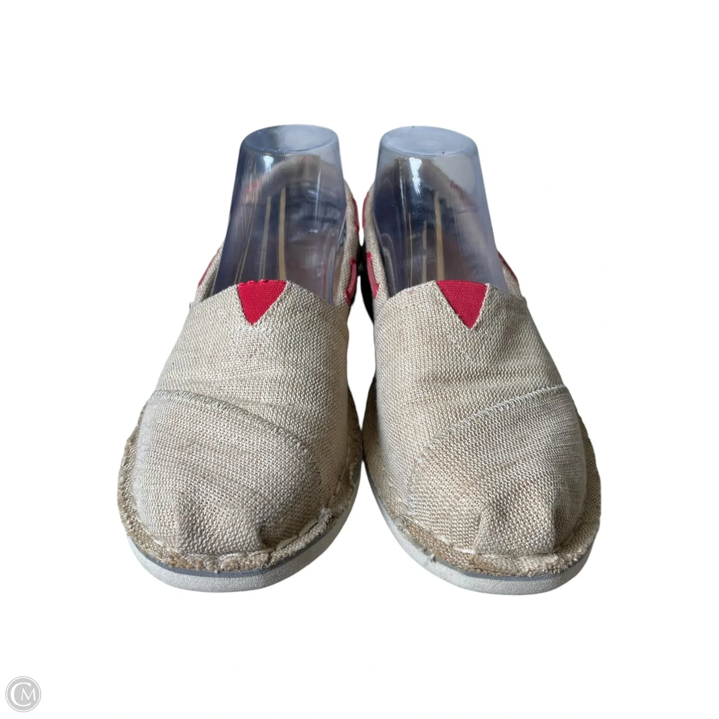 Shoes Flats By Toms In Tan, Size: 9