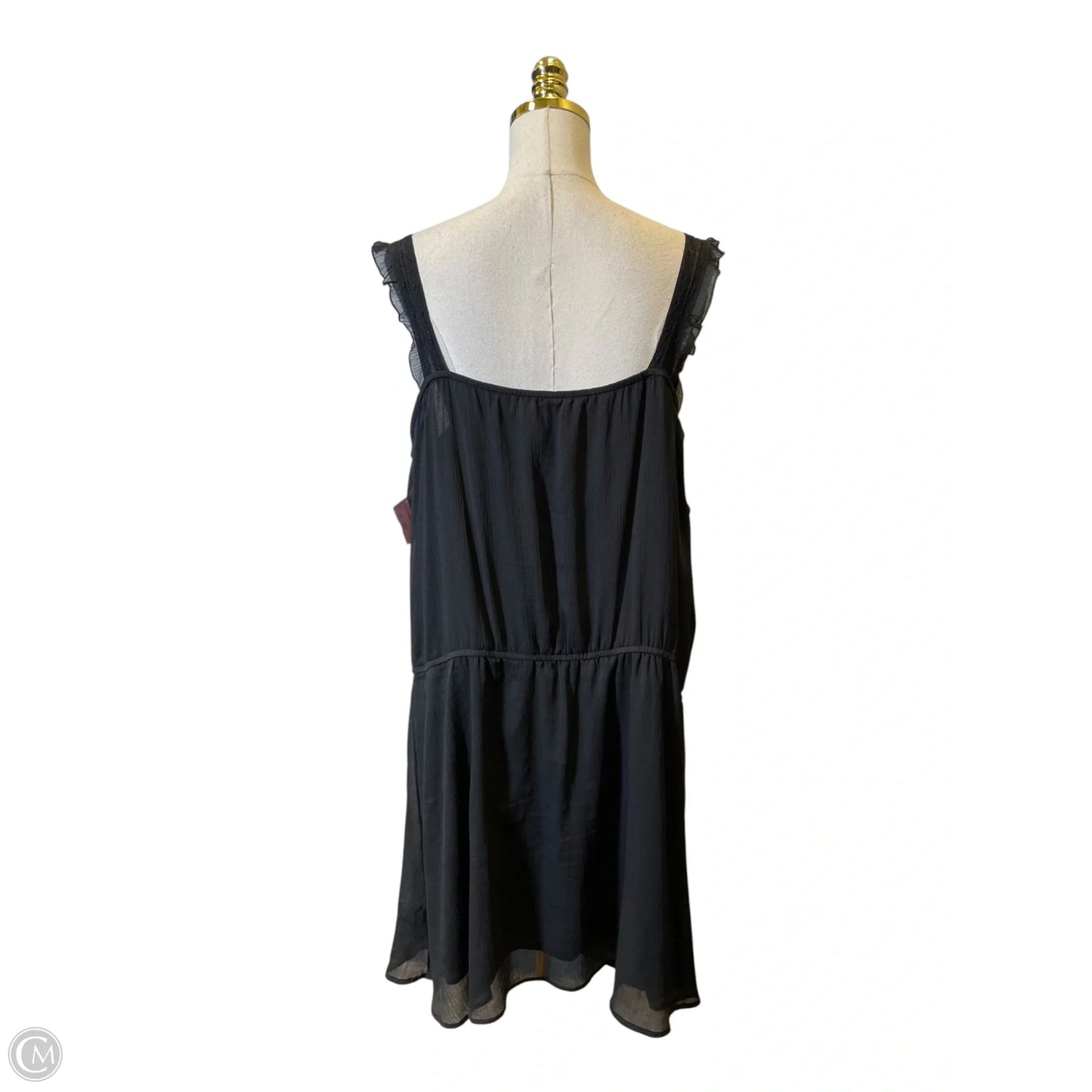 Dress Casual Midi By Old Navy In Black, Size: Xxl