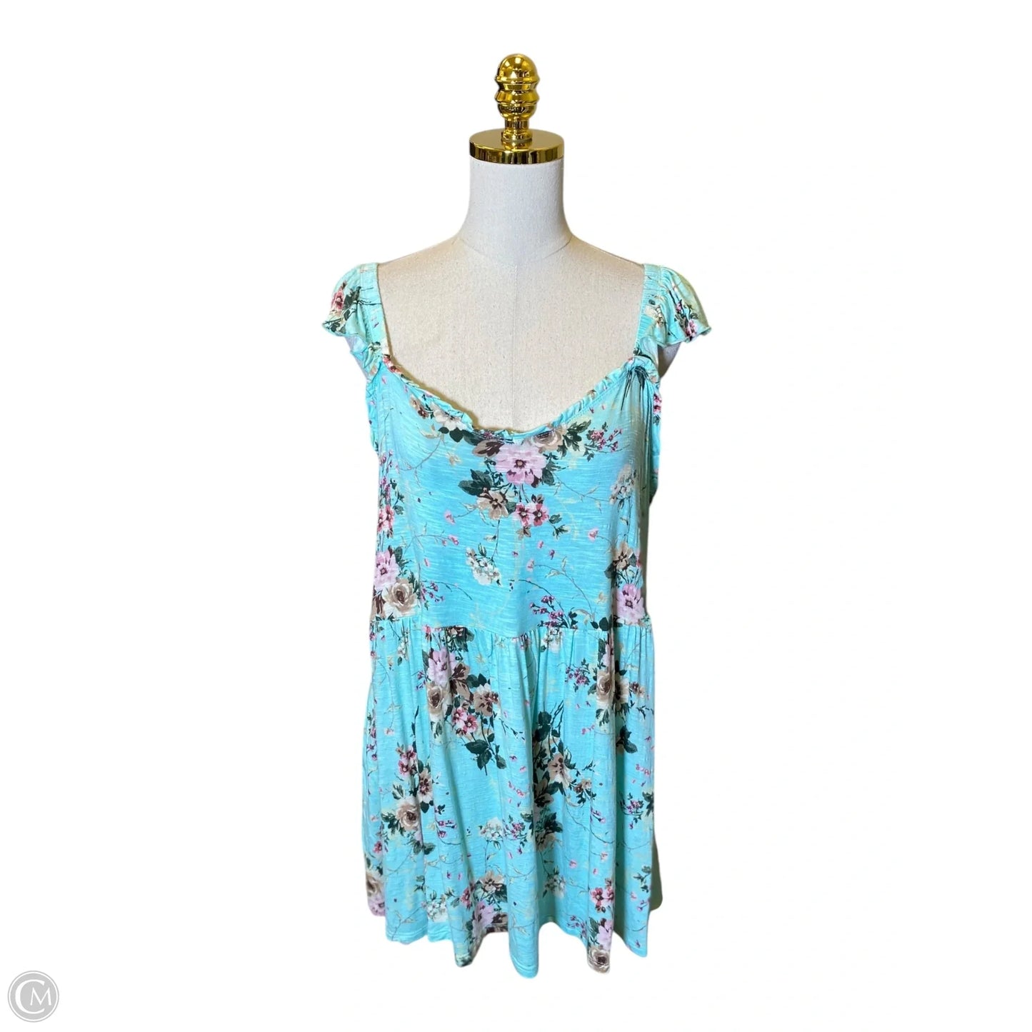 Blouse Sleeveless By Torrid In Floral Print, Size: 3x