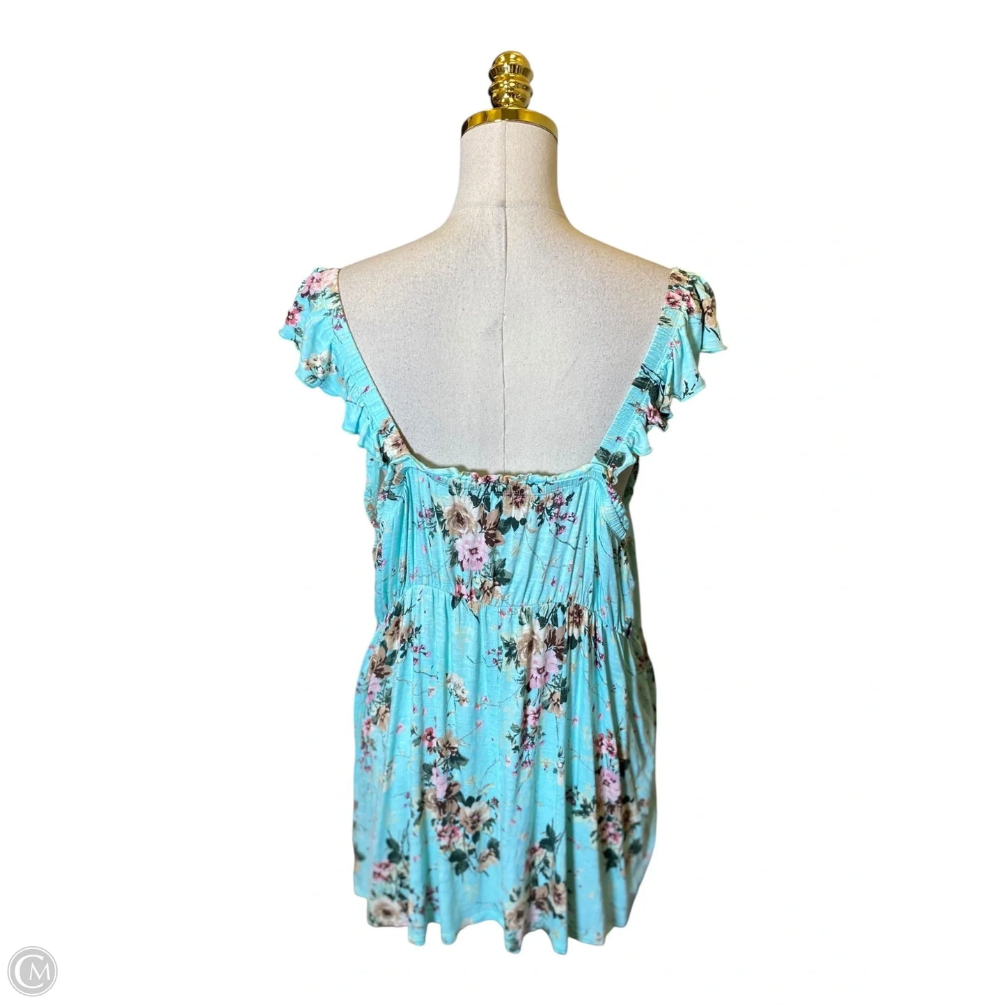 Blouse Sleeveless By Torrid In Floral Print, Size: 3x