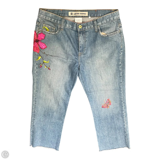Jeans Cropped By Gap In Multi-colored, Size: 10
