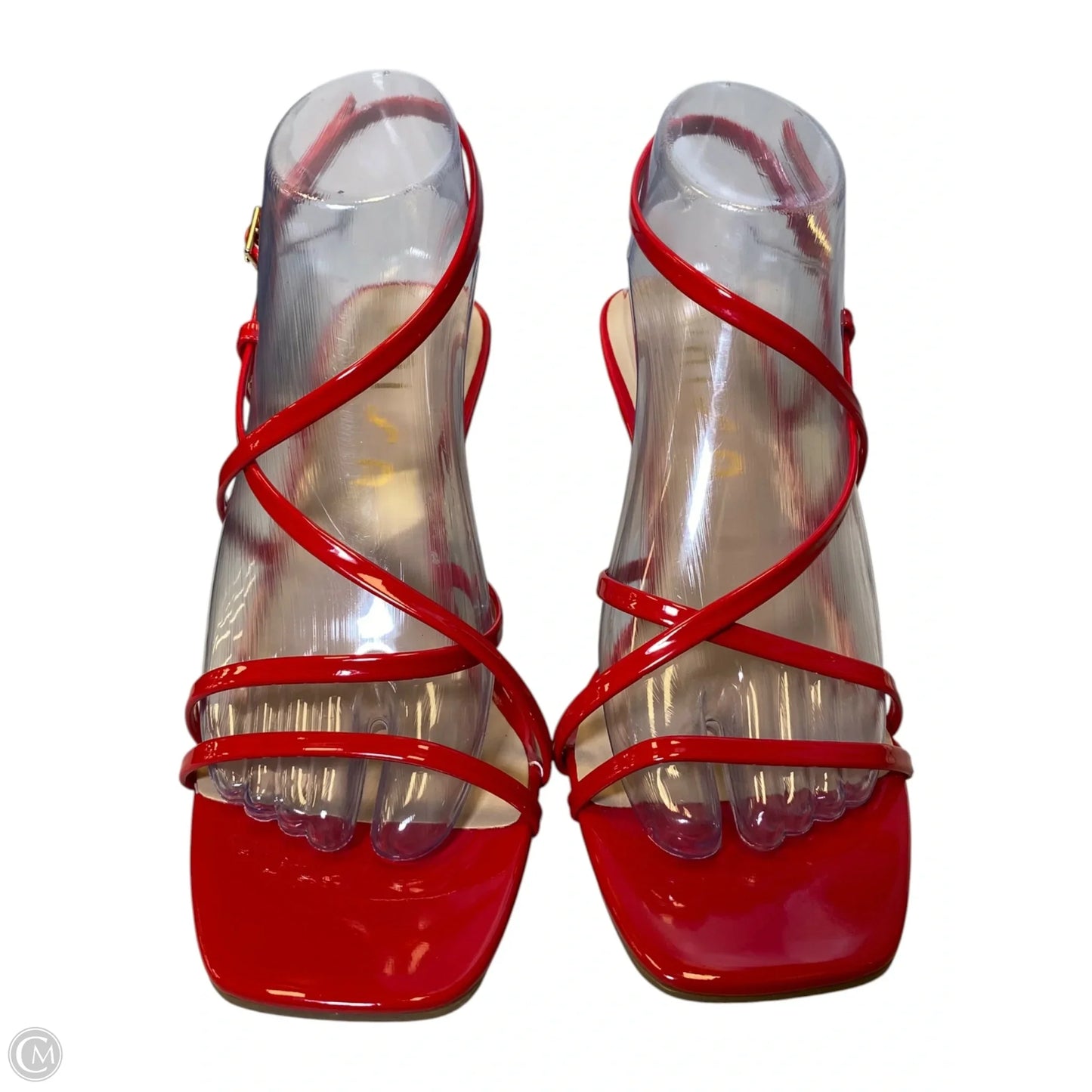 Shoes Heels Stiletto By Unisa In Red, Size: 9