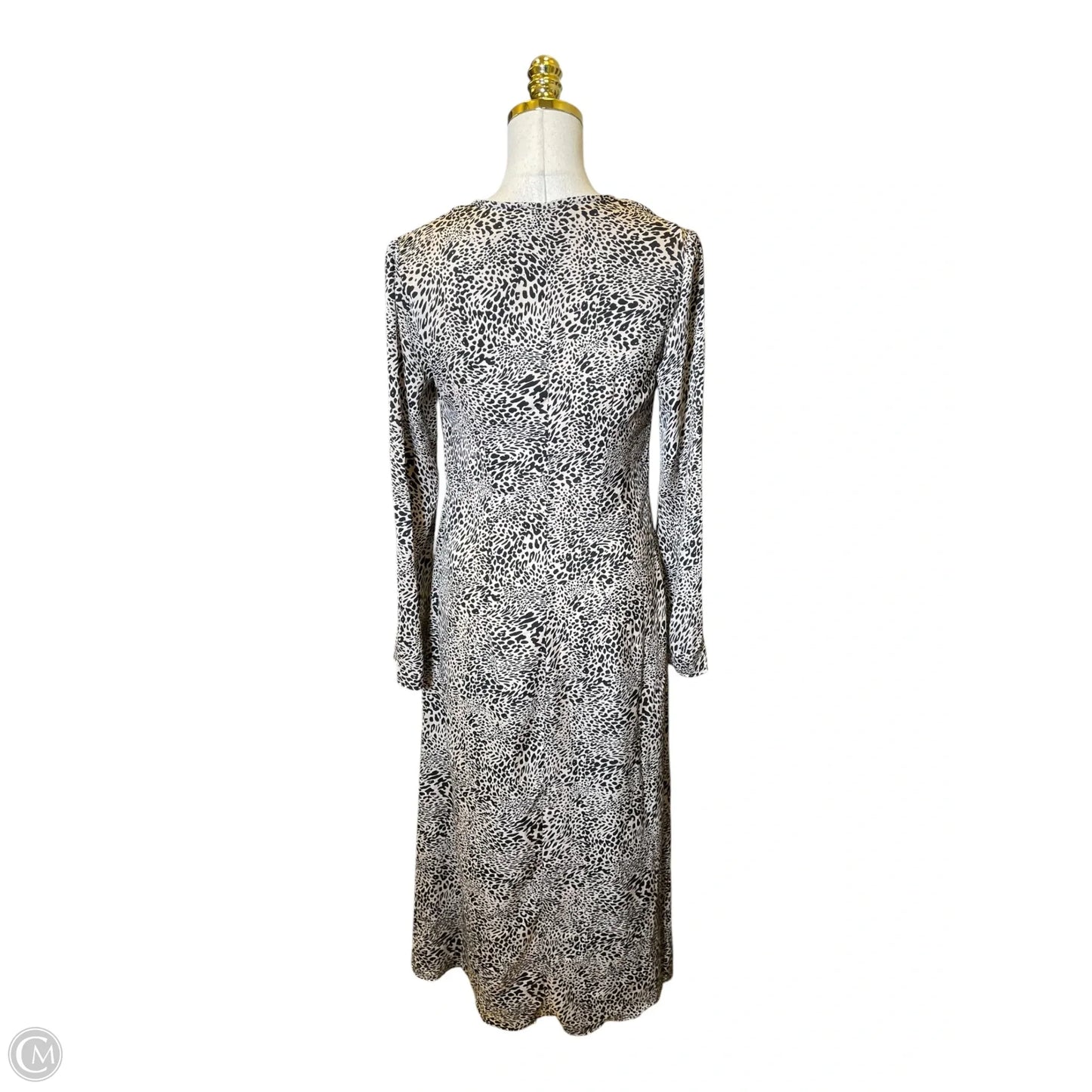 Dress Casual Maxi By Mng In Animal Print, Size: Xs