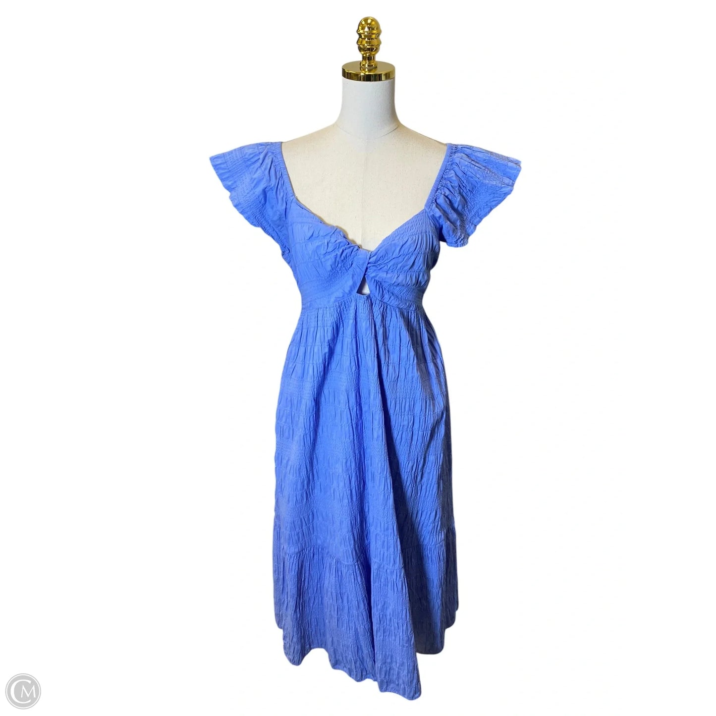 Dress Casual Maxi By Universal Thread In Blue, Size: L