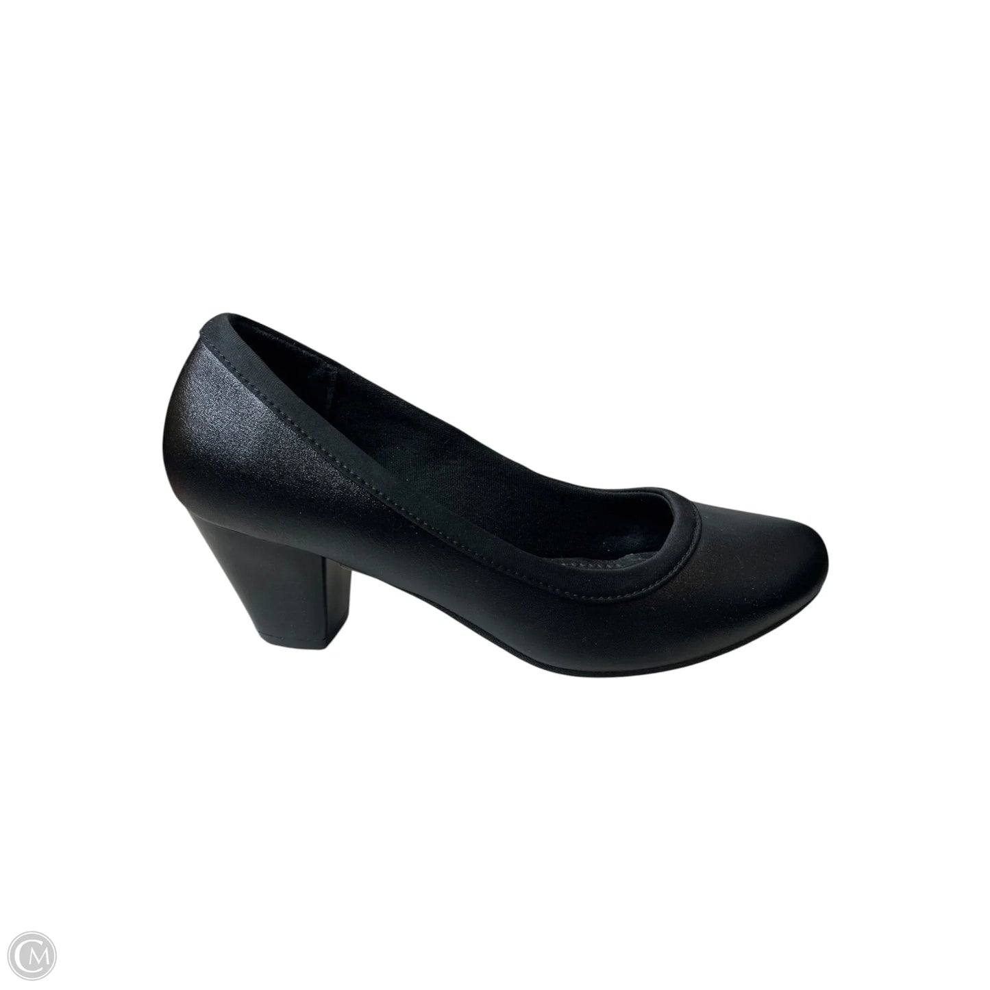 Shoes Heels Block By Clothes Mentor In Black, Size: 7.5
