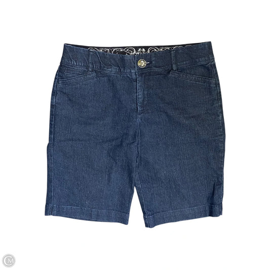 Shorts By Intro In Blue Denim, Size: 6