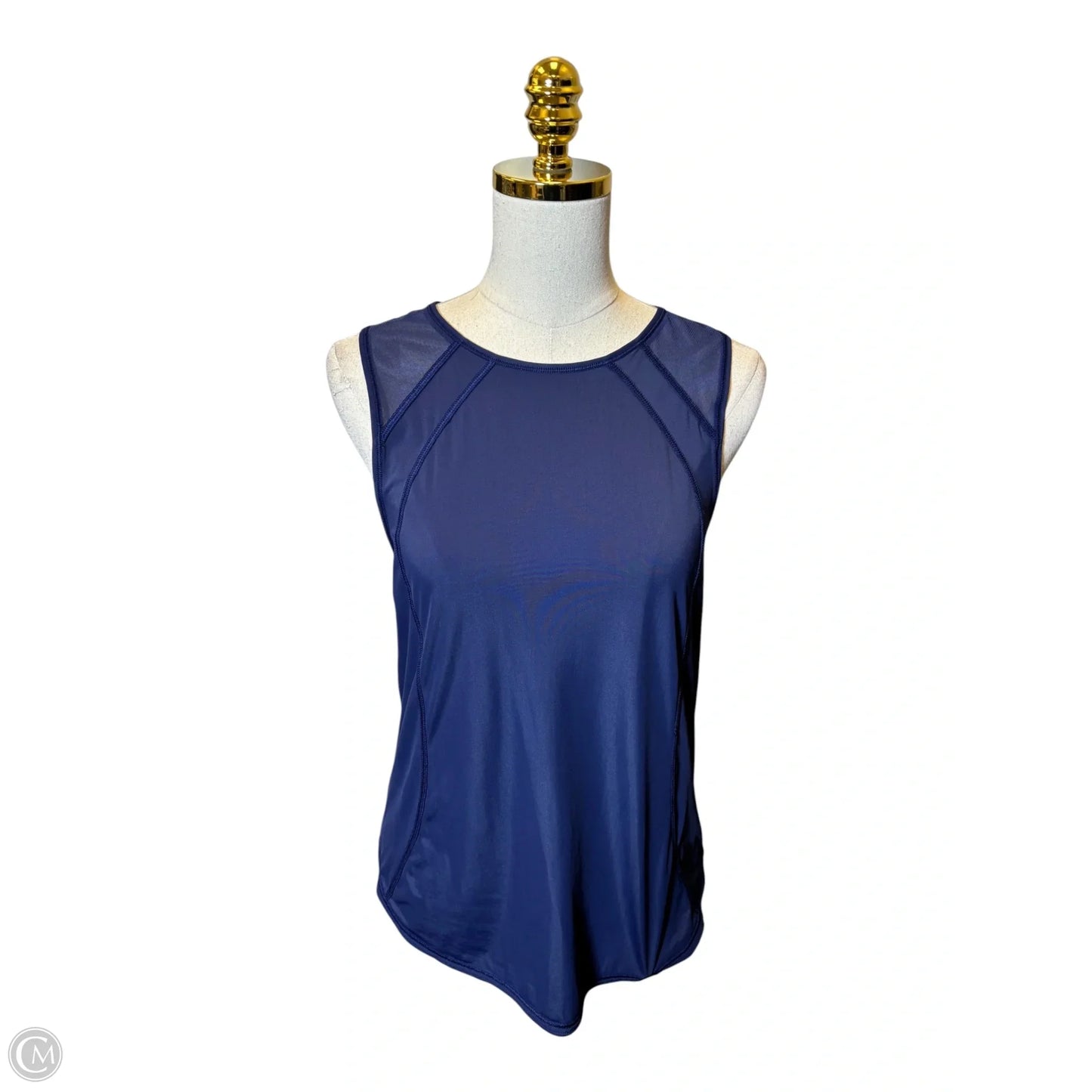Athletic Tank Top By Lululemon In Navy, Size: L
