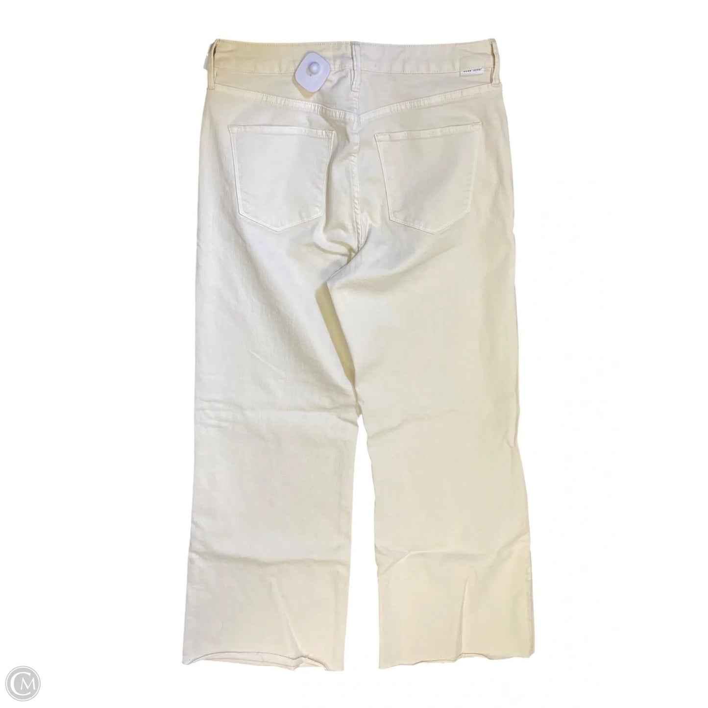 Jeans Wide Leg By Dear John In White Denim, Size: 8
