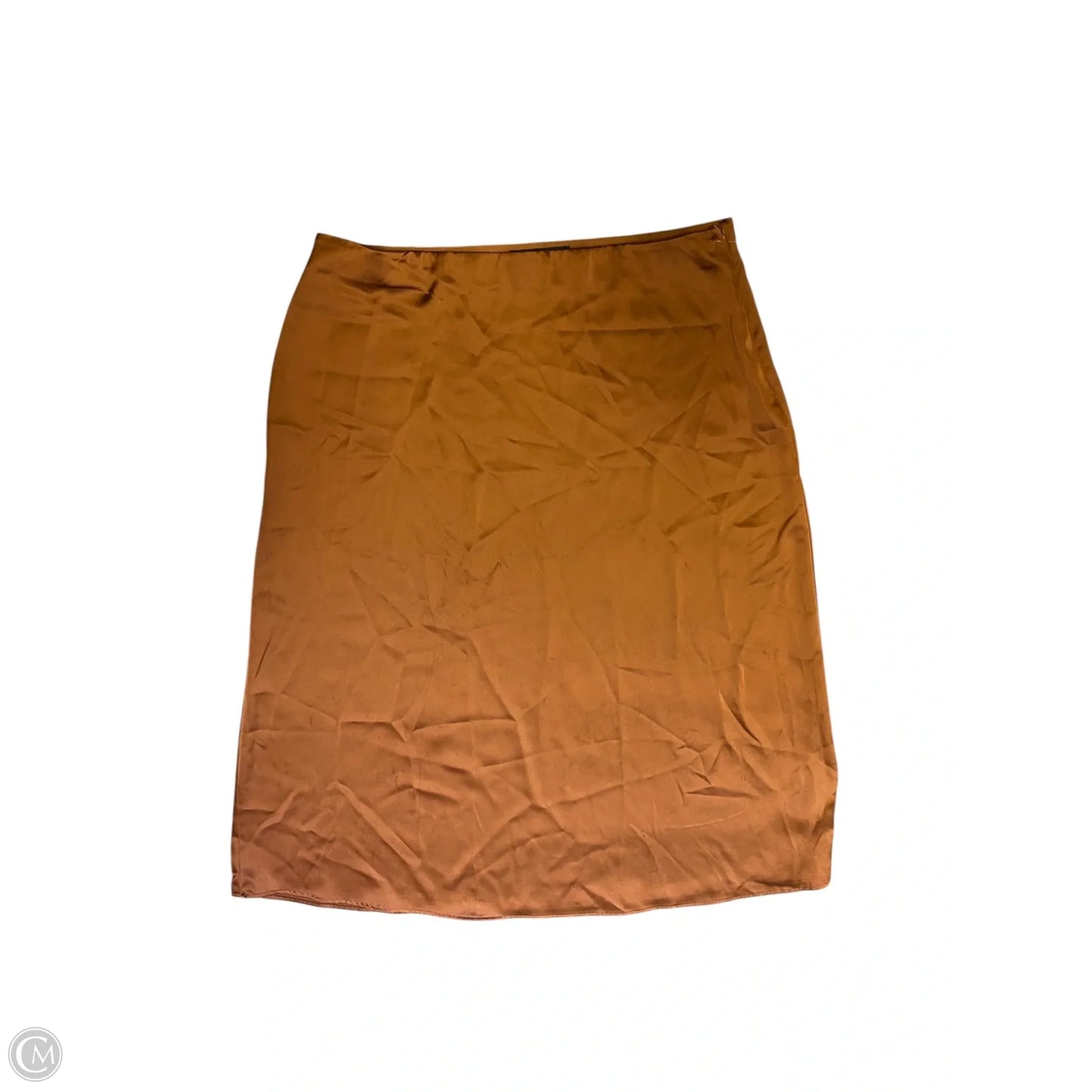 Skirt Maxi By French Connection In Bronze, Size: Xxl