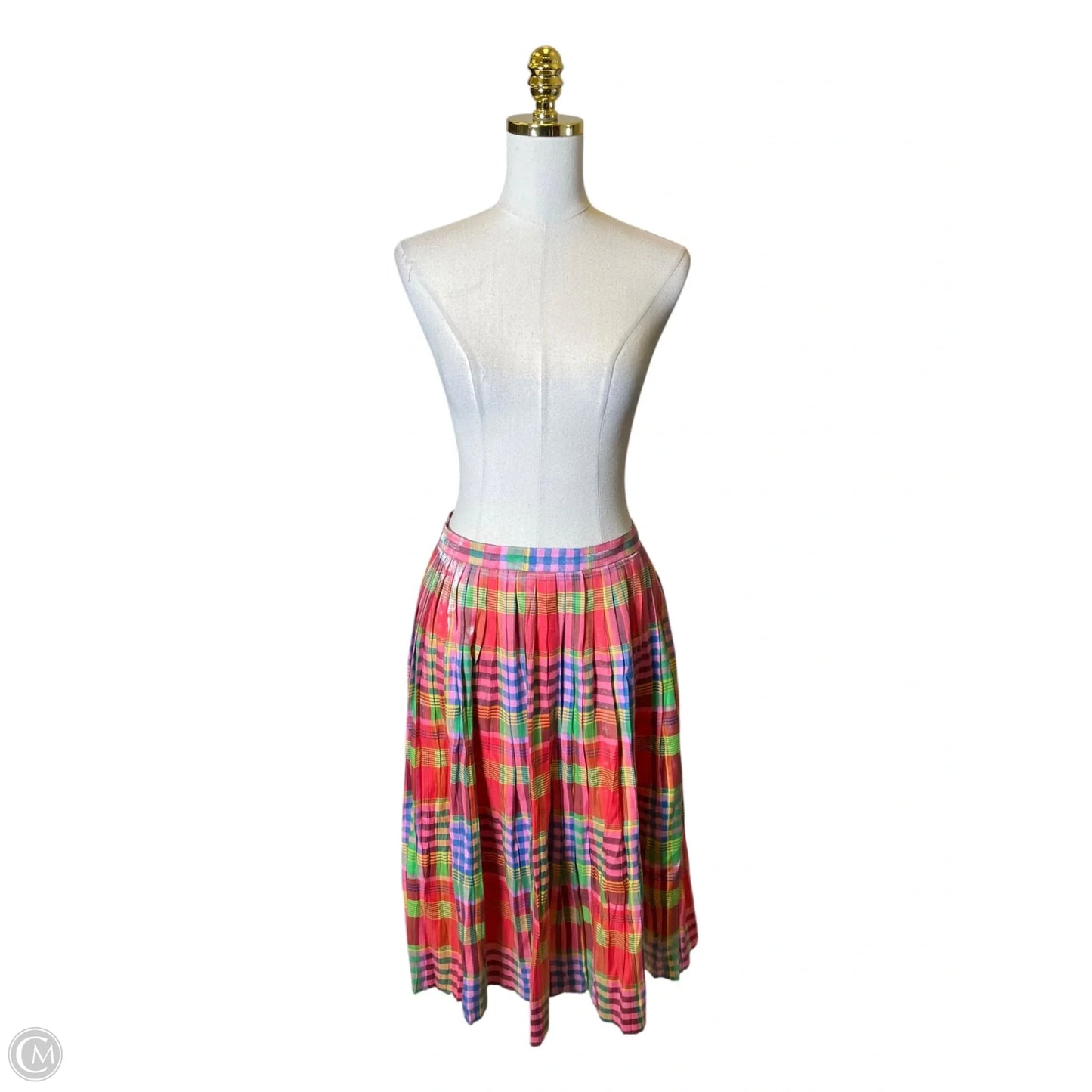 Skirt Midi By J. Crew In Plaid Pattern, Size: 6