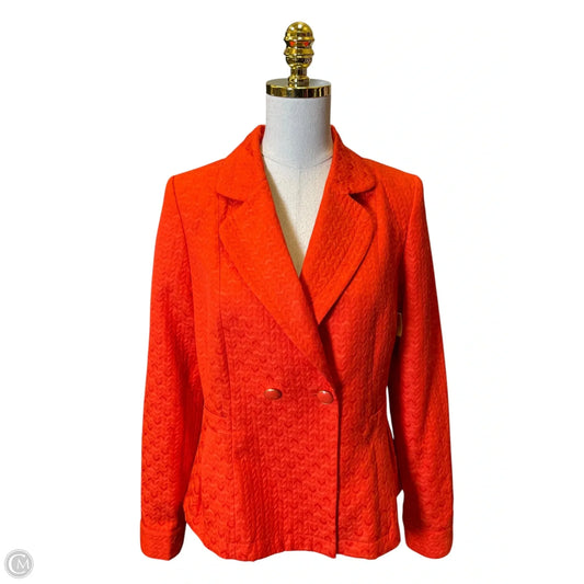 Blazer By Banana Republic In Orange, Size: 10