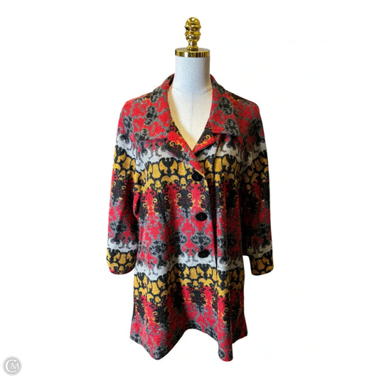 Sweater Cardigan By Luii In Multi-colored, Size: Xl