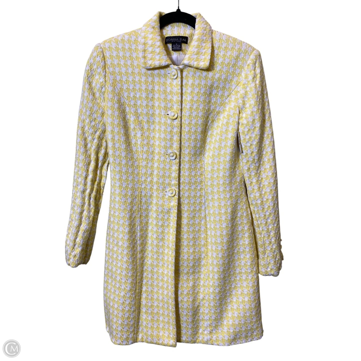 Blazer By Clothes Mentor In Yellow, Size: 8